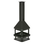 Cheminée à bois centrale 4 faces BRONPI Huelva 15 kW – Image 8
