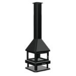 Cheminé à bois 4 faces BRONPI Huelva 16 kW