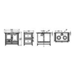 Cuisinière à bois en céramique THERMOROSSI Margherita Evo 12.1 kW – Image 6
