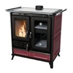 Cuisinière à bois en céramique THERMOROSSI Melissa Evo Maiolica 7.8 kW – Image 2