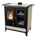 Cuisinière à bois en céramique THERMOROSSI Melissa Evo Maiolica 7.8 kW – Image 10