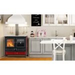 Cuisinière à bois en céramique THERMOROSSI Viola Evo 12.1 kW – Image 5