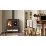 Cuisinière à bois en céramique THERMOROSSI Violetta Evo 8.2 kW – Image 2