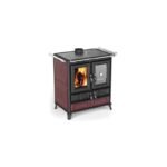 Cuisinière à bois en céramique THERMOROSSI Violetta Evo 8.2 kW – Image 5