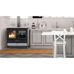Cuisinière à bois en pierre THERMOROSSI Viola Evo Stone 12.1 kW – Image 2