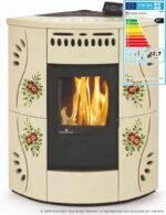Poêle à granulés d'angle en céramique ORIGINE PHEBO Gaia 5S 12.2 kW – Image 10