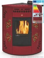 Poêle à granulés d'angle en céramique ORIGINE PHEBO Gaia 5S 12.2 kW – Image 9