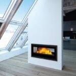 Insert à bois double face canalisable raccordable BRONPI Cairo 110D 15 kW – Image 2