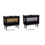 Insert à bois canalisable raccordable BRONPI Cairo 110 EI 13 kW – Image 3