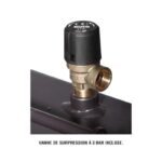 Insert à bois chauffage central BRONPI Tecno-HydroBronpi-80 35 kW – Image 9