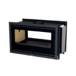 Insert à bois double face canalisable raccordable BRONPI Cairo 90D 14 kW