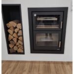 Insert à bois raccordable avec four BRONPI Murano - E 14 kW – Image 3