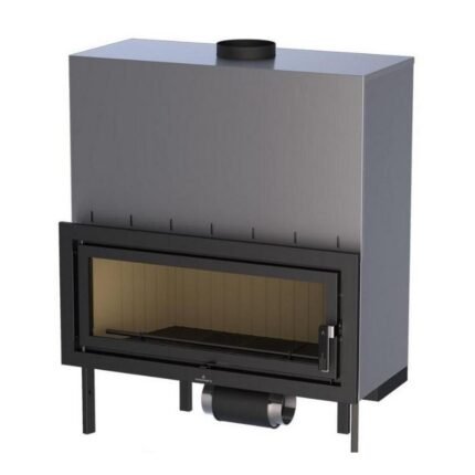 Insert à bois ventilé canalisable BRONPI Londres T 16 kW