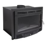 Insert à bois ventilé canalisable BRONPI Madrid 16.5 kW