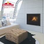 Insert à bois ventilé canalisable BRONPI Paris 55 9.5 kW – Image 3
