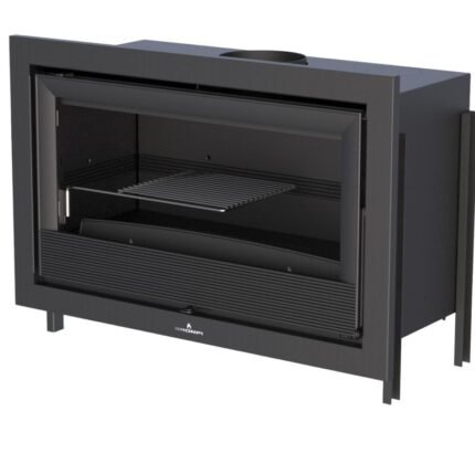 Insert à bois ventilé canalisable BRONPI Paris 90 14 kW