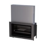 Insert à bois ventilé canalisable BRONPI Paris 90V Guillotina 14 kW