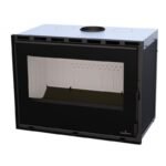 Insert à bois ventilé raccordable BRONPI Cairo 70 12 kW – Image 3