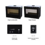 Insert à bois ventilé raccordable BRONPI Cairo 70 12 kW – Image 4