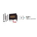 Insert à bois ventilé raccordable BRONPI Cairo 80 14 kW – Image 6