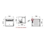 Insert à granules ventilé BRONPI Neva 9.5 kW – Image 8