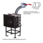 Insert à granules ventilé BRONPI Tavira 6 kW – Image 4