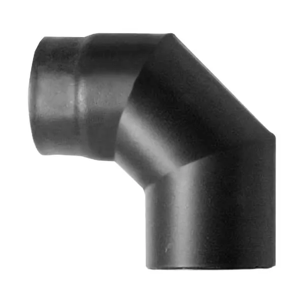 media Curve 90 DN 150 émaillé 600 degrés poêle à bois CE Made in Italy