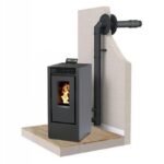 PACK Poêle à granules étanche + Kit ventouse INTERSTOVES Marina 11 kW