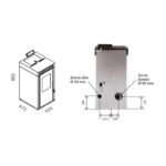PACK Poêle à granules étanche + Kit ventouse INTERSTOVES Marina 6 kW – Image 11