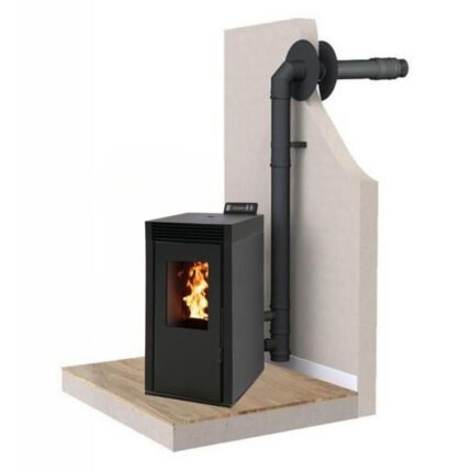 PACK Poêle à granules étanche + Kit ventouse INTERSTOVES Marina 6 kW