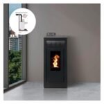 PACK Poêle à granules étanche + Kit ventouse INTERSTOVES Marina Concentrique 11 kW
