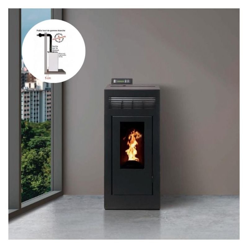 pack-poele-a-granules-etanche-kit-ventouse-interstoves-marina-concentrique-13-kw PACK Poêle à granules étanche + Kit ventouse INTERSTOVES Marina Concentrique 13 kW