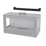 Poêle à bois 3 vitres ventilé suspendu BRONPI Bimba 70 3C 10 kW – Image 3