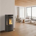 Poêle à bois 3 vitres étanche - SUPRA Talma Tri Vision 9.1 kW – Image 3