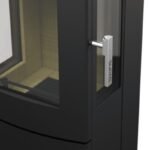 Poêle à bois 3 vitres étanche - SUPRA Talma Tri Vision 9.1 kW – Image 7