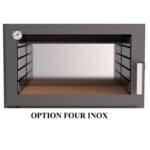 Poêle à bois raccordable avec four BRONPI Murano L 14 kW – Image 7