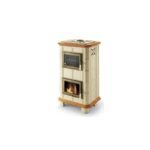 Poêle à bois avec four en céramique ORIGINE PH Demetra 4S 11.8 kW