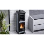 Poêle à bois avec four en pierre THERMOROSSI Agnese Stone 7.5 kW – Image 4