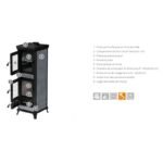 Poêle à bois avec four en pierre THERMOROSSI Agnese Stone 7.5 kW – Image 7