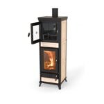 Poêle à bois avec four THERMOROSSI Anna Evo5 Maiolica 12.5 kW – Image 3