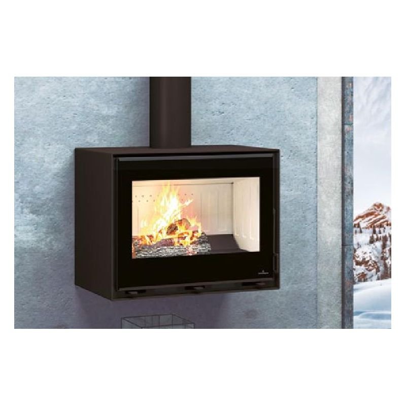 poele-a-bois-avec-option-prise-d-air-direct-bronpi-cairo-70-box-suspendu-12-a-14-kw Poêle à bois suspendu BRONPI Cairo 70 Box 12 kW