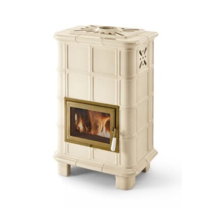 Poêle à bois céramique ORIGINE PHEBO Diana 11.8 kW