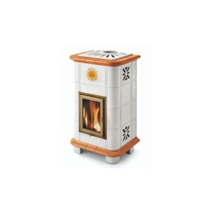 Poêle à bois céramique ORIGINE PHEBO Vesta Décor 10.7 kW