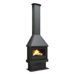 Cheminée à bois ventilé raccordable BRONPI Lisboa 12 kW – Image 11