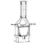 Cheminée à bois ventilé raccordable BRONPI Lisboa 12 kW – Image 9