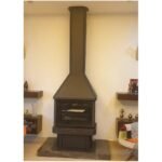 Cheminée à bois 3 faces ventilé raccordable BRONPI Lisboa 3C 10 kW – Image 5