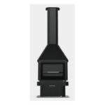 Cheminée à bois 3 faces ventilé raccordable BRONPI Lisboa 3C 10 kW – Image 6