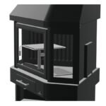 Cheminée à bois d'angle BRONPI Lorca R 14 kW – Image 4