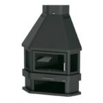 Cheminée à bois d'angle BRONPI Lorca R 14 kW – Image 7