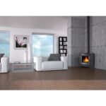 Poêle à bois d'angle en fonte BRONPI Bremen 12 kW – Image 2